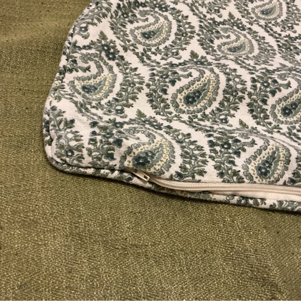 Pottery Barn Paisley Accent Pillowcase